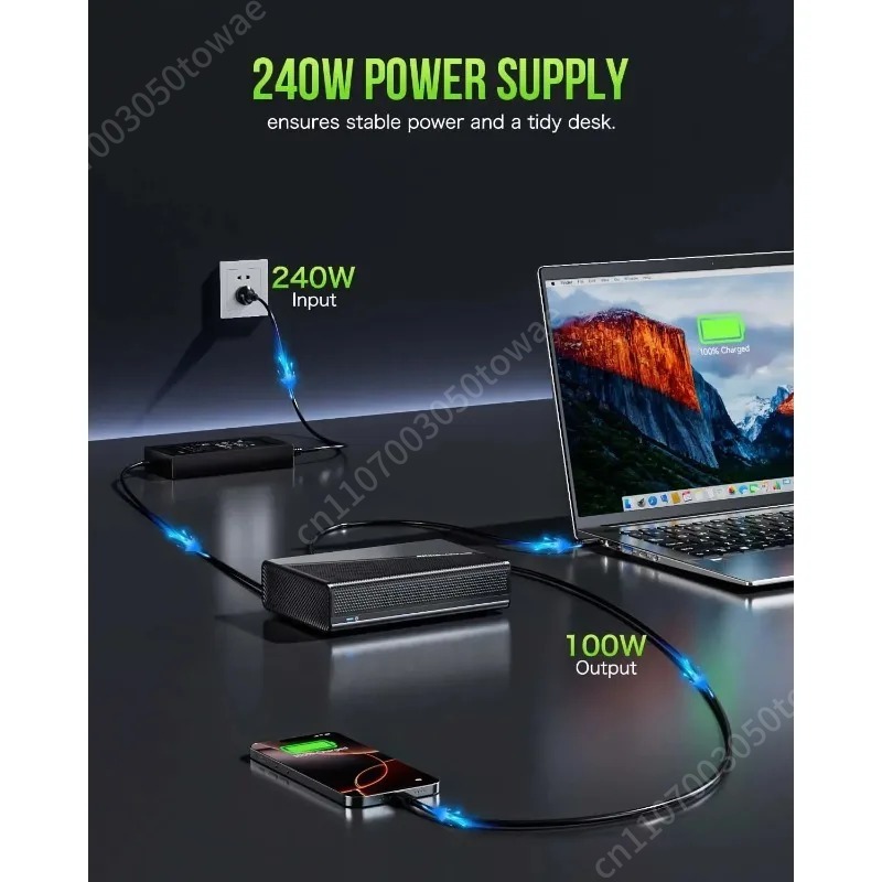 Oculink Gpu Dock Station - OcuLink, Stasiun Docking GPU Eksternal USB4