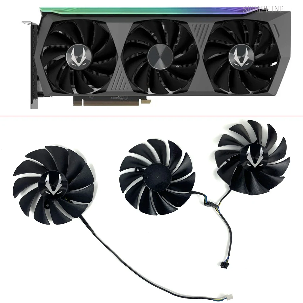 Rtx 3080 Ti 12Gb - KIPAS GPU BARU 89MM 4PIN GA92S2U