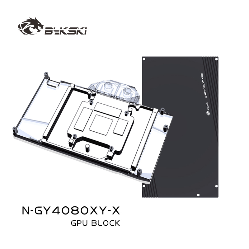 Blok GPU Bykski untuk Kartu Gr - Rtx 4080 Water Cooling Block ulasan dan harga
